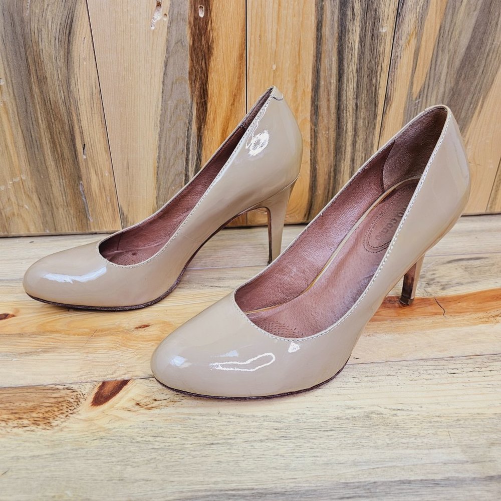 Corso Como Delicious Beige Patent Heel